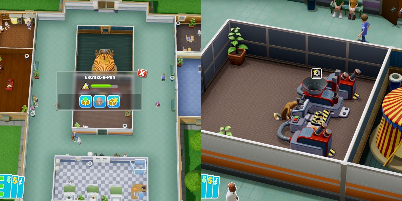 Upgrade machines in Two Point Hospital