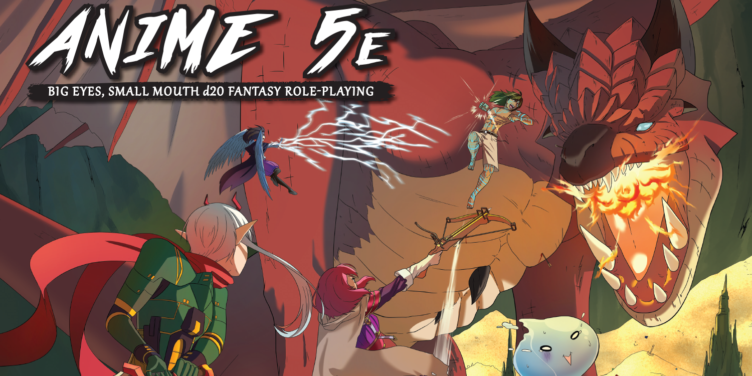 Anime 5E Adds A Twist, And More Customization, To The World's Biggest TTRPG