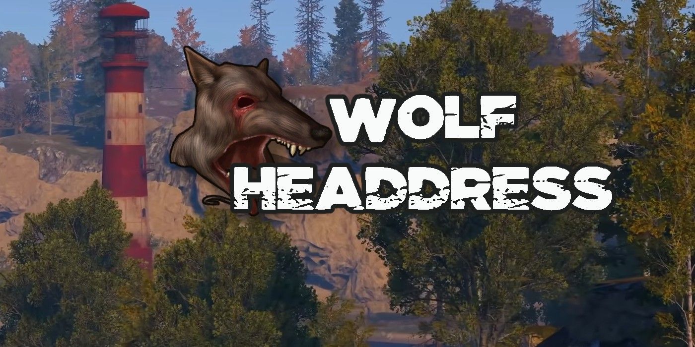 wolf headdress rust