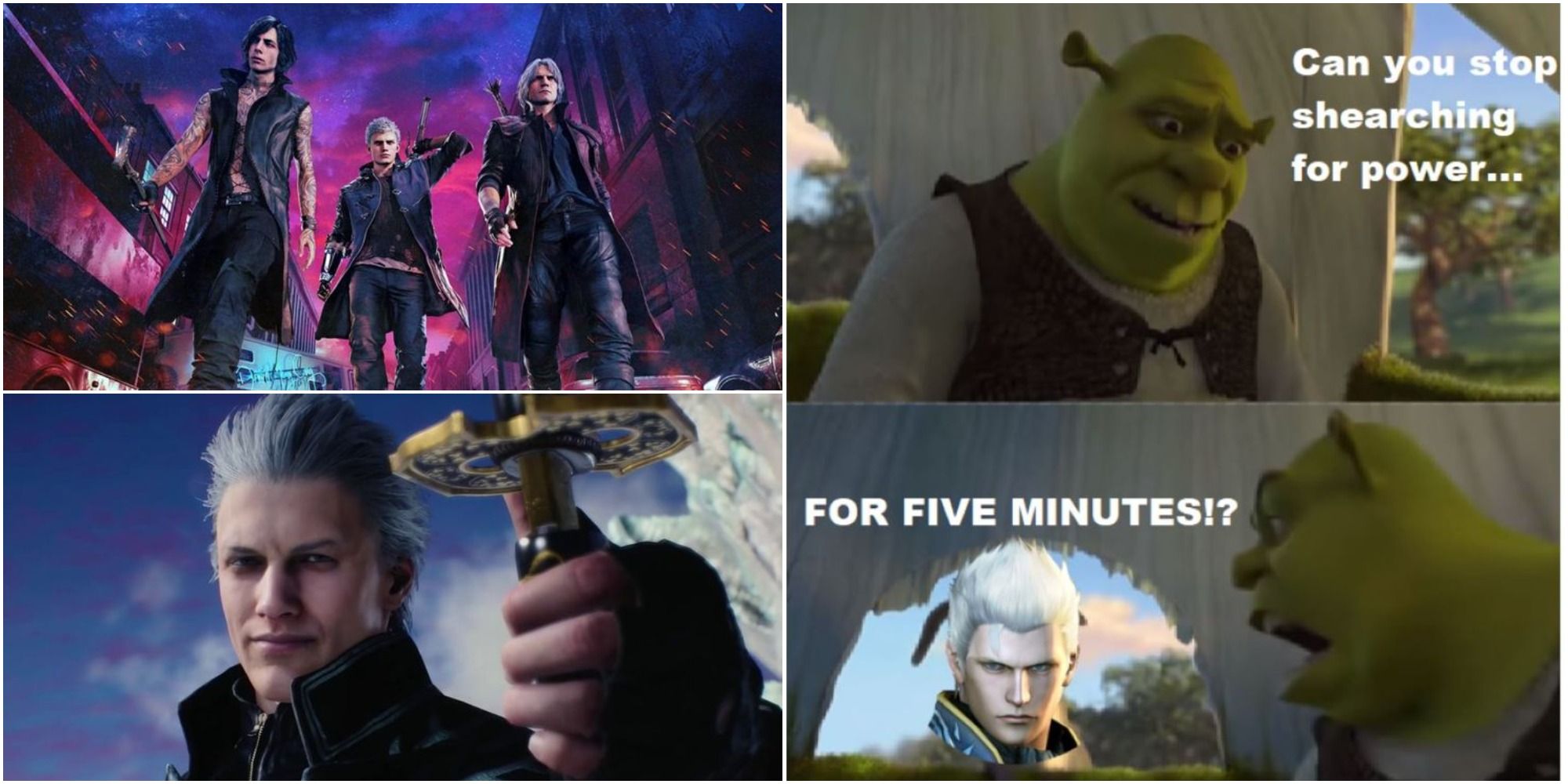 devil may cry 5 v meme