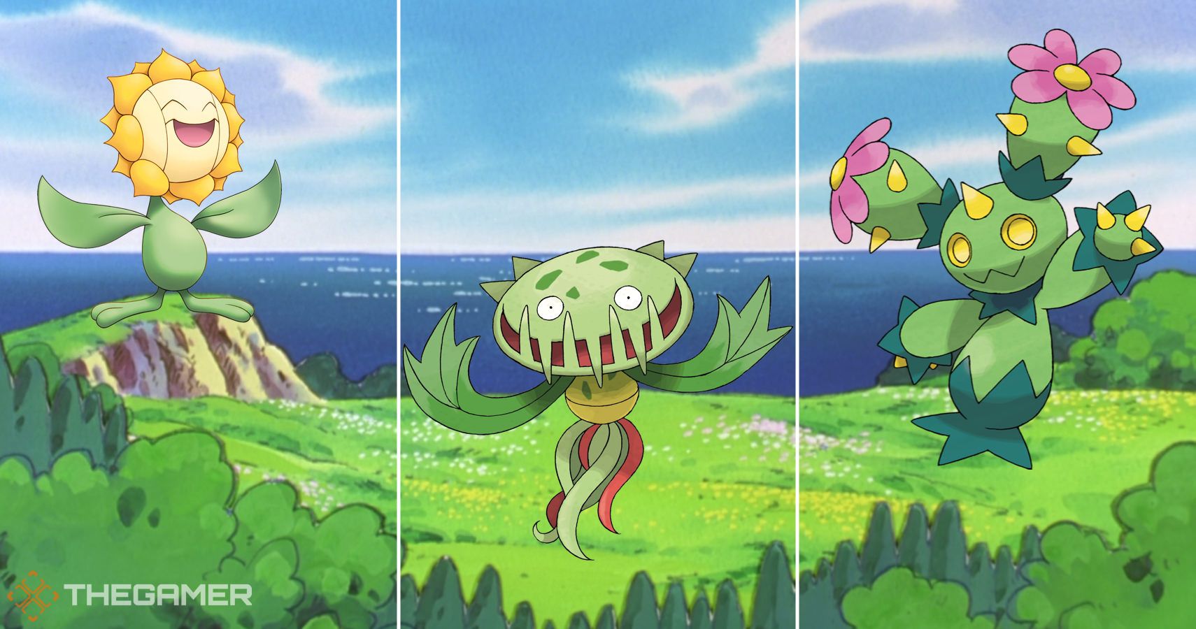 10 Grass Type Pokemon That Are Basically Plants