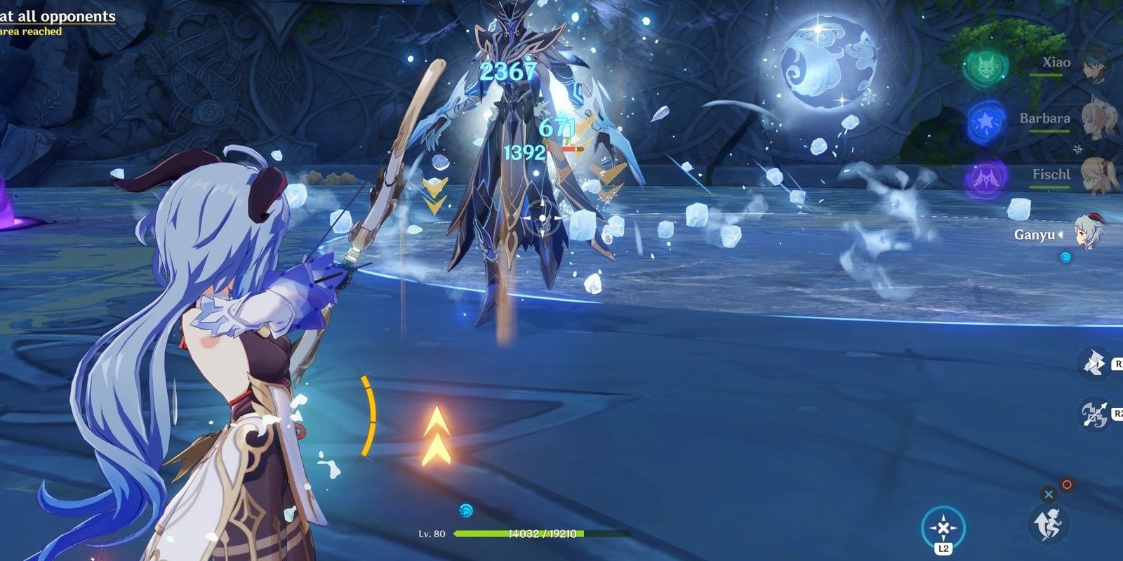 Abyss Herald With Hydro Sheild