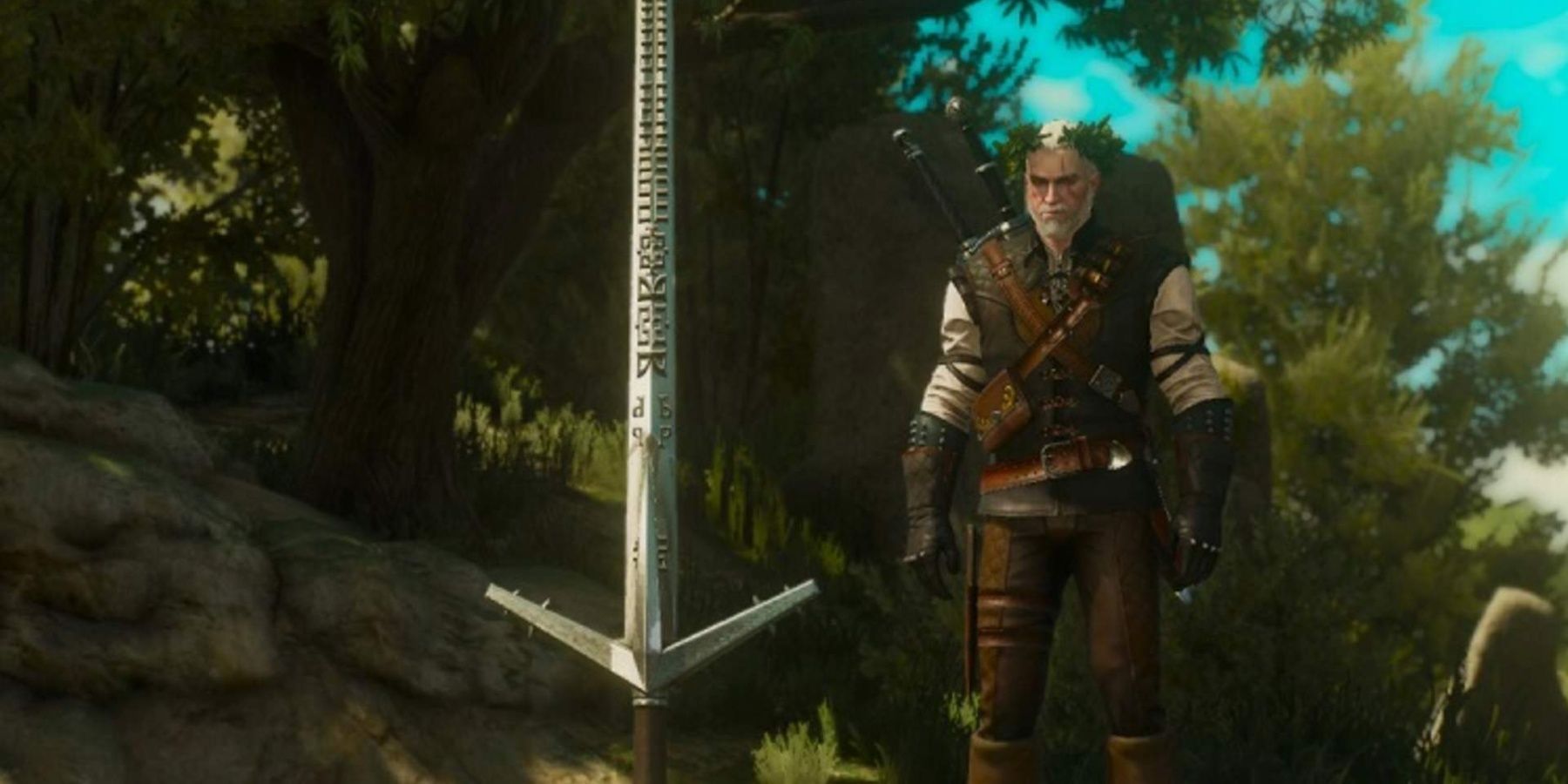 Witcher 3 Aerondight Silver Sword