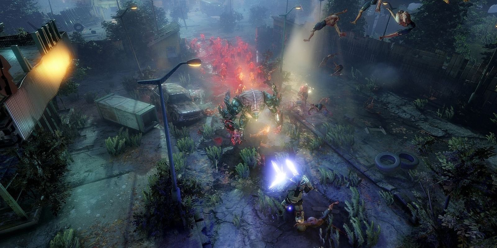 Alienation Combat: Firing a machine game at an alien abomination