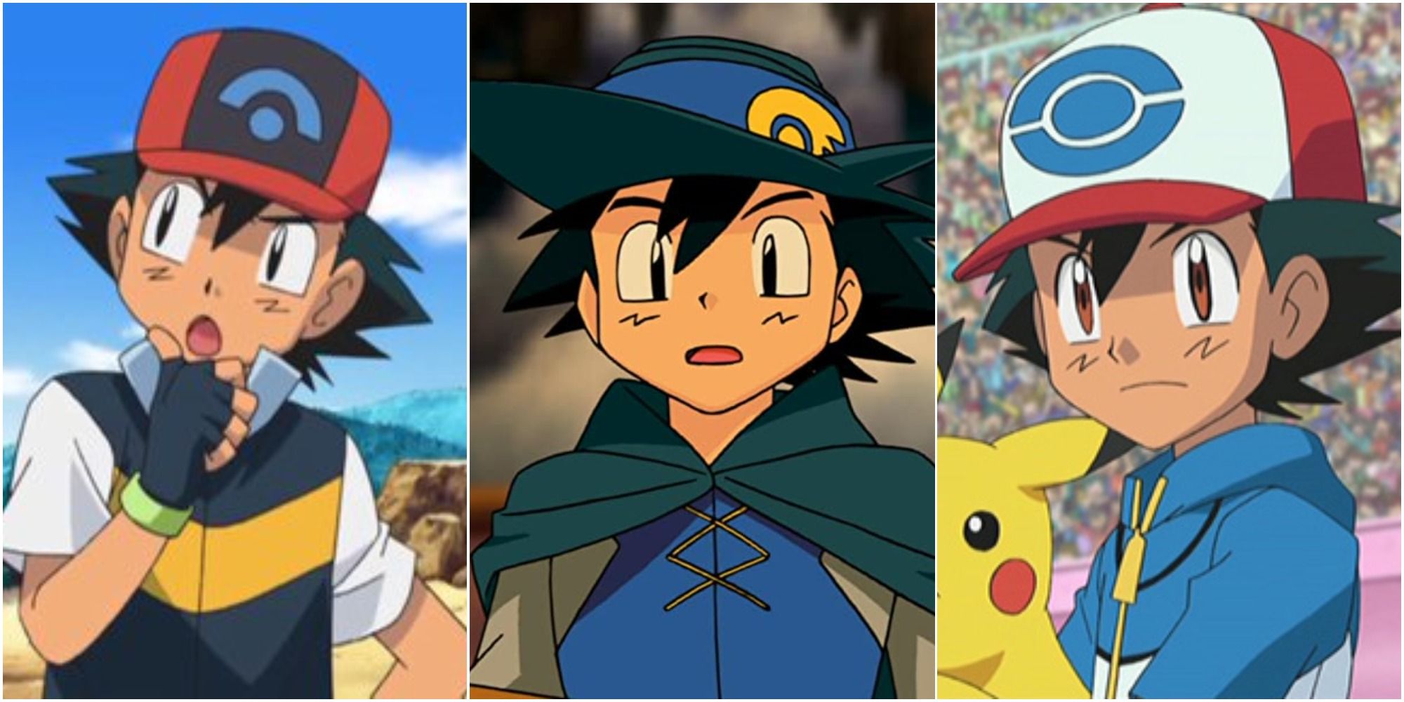 The Evolution of Ash Ketchum's Teams Through Eight Generations of Pokémon