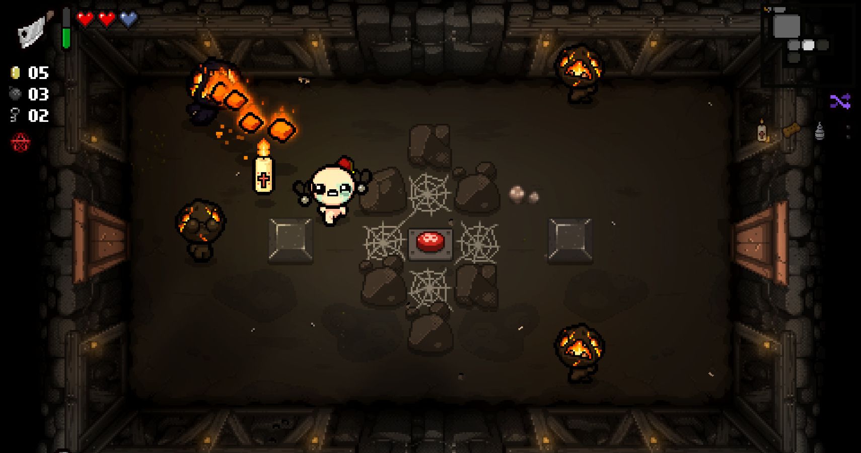 Gameplay for Binding of Isaac Repentance DLC