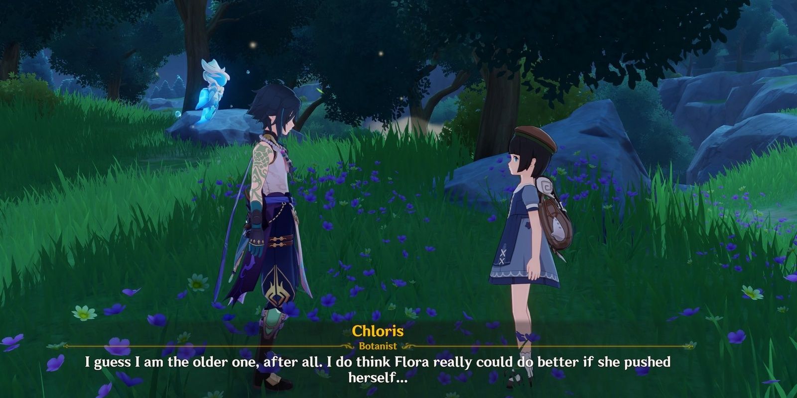 Chloris Wanting Flora to Expand