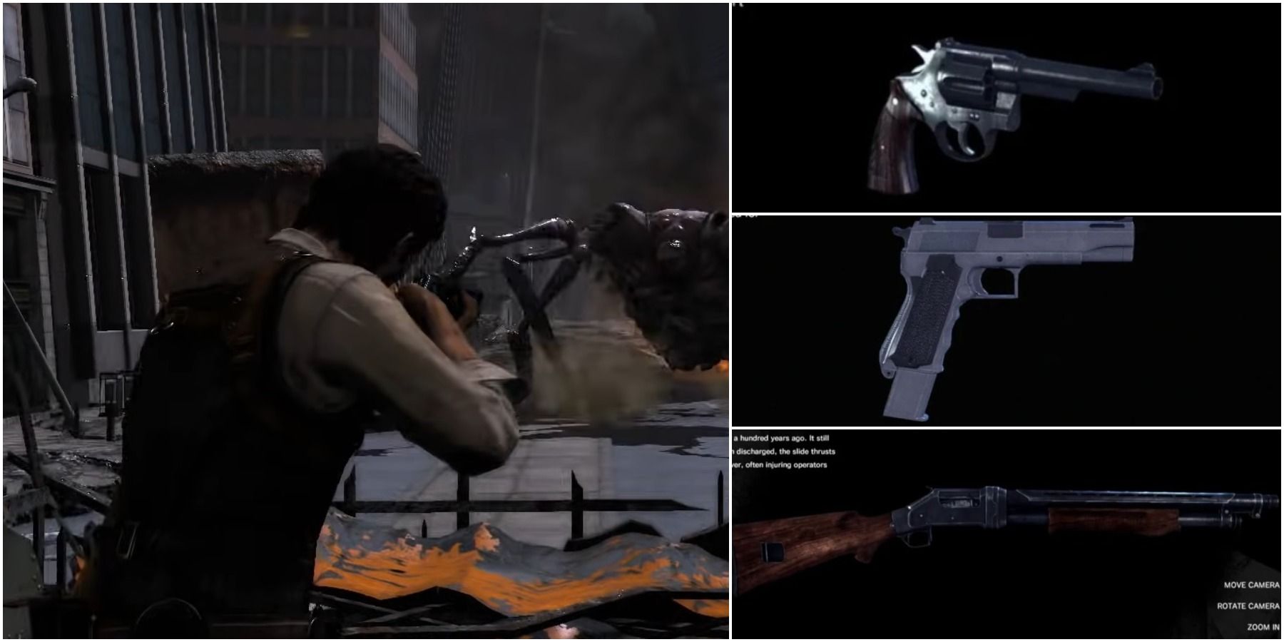 the evil within the assignment weapons