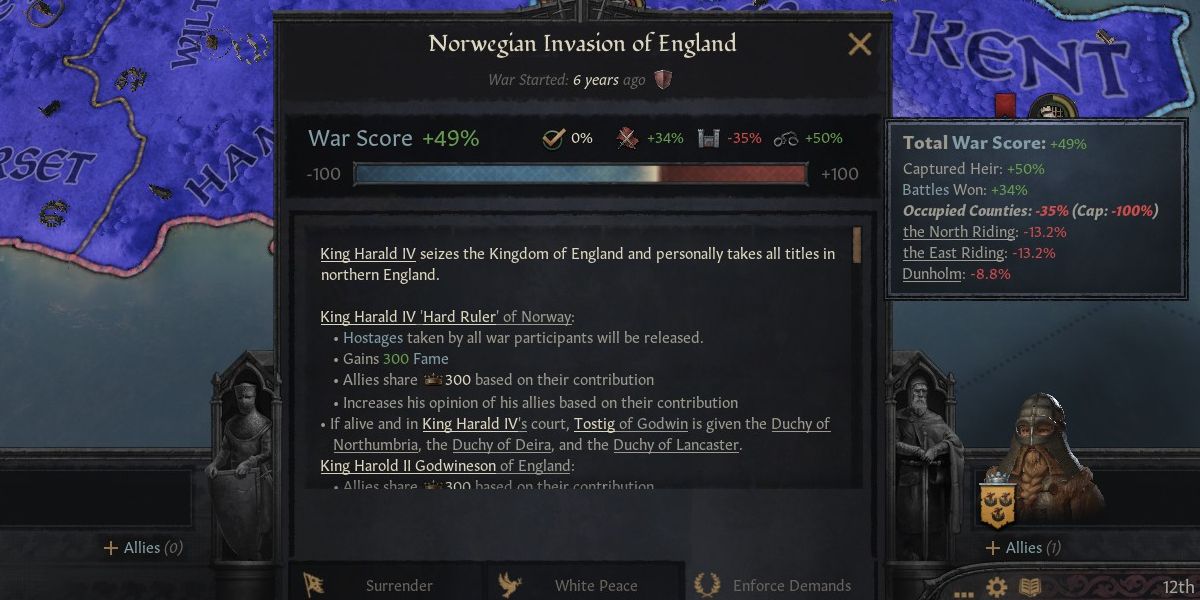 Crusader Kings 3 War Overview