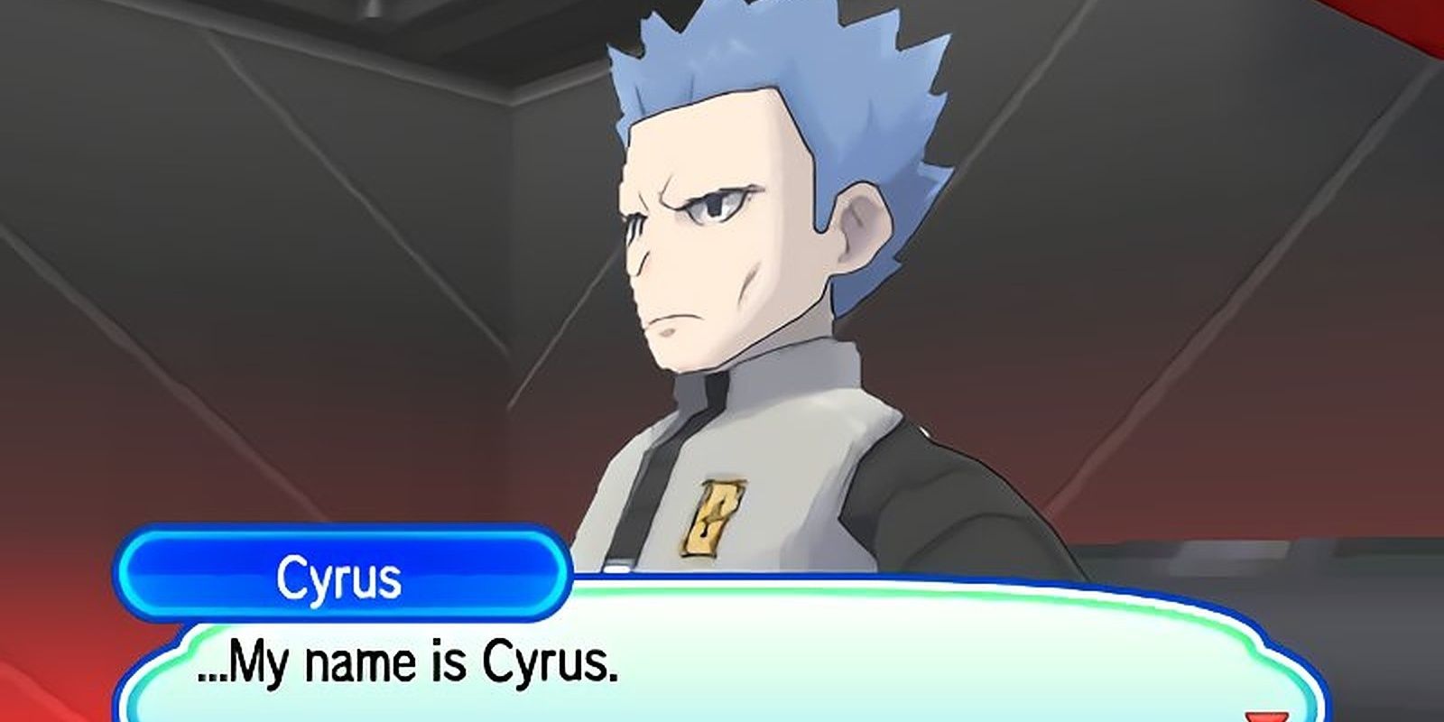 Cyrus as he appears in Pokemon Ultra Sun & Ultra Moon