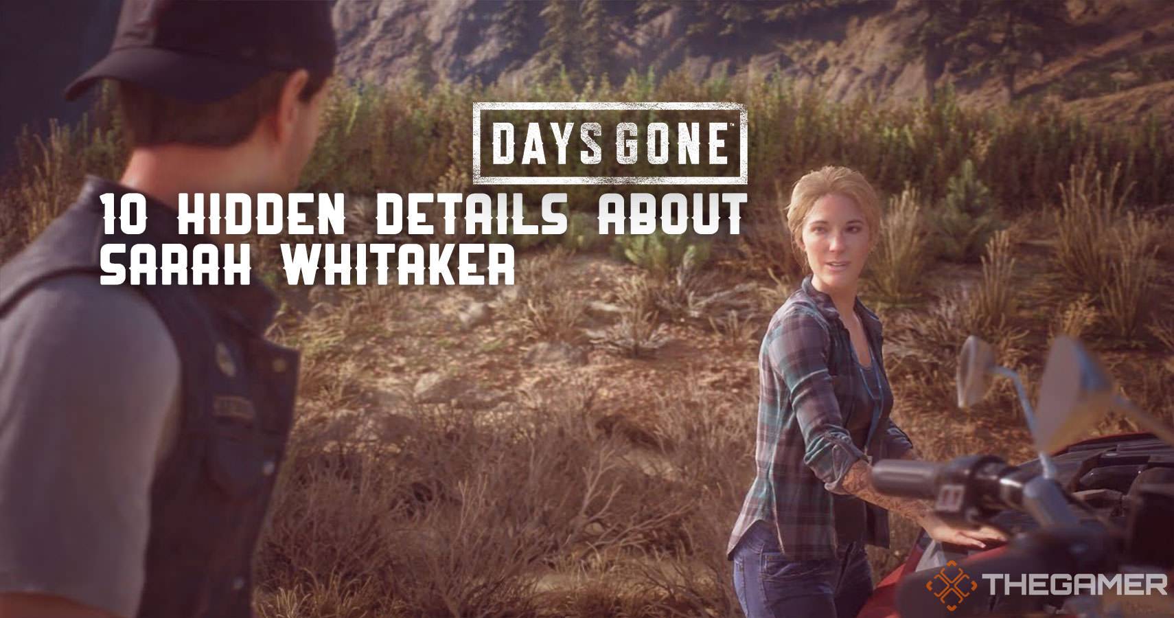 Sarah whitaker days gone