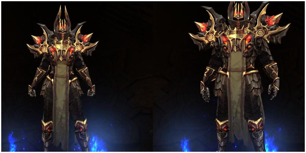 Diablo 3 Armor Of Akkhan Sets Side By Side
