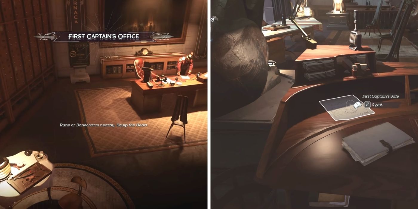 Dishonored 2 - The First Captain's office - The note on a desk in the Duke's office