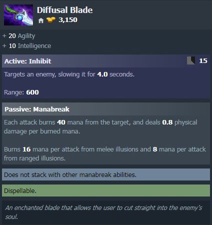 Dota 2 Diffusal Blade