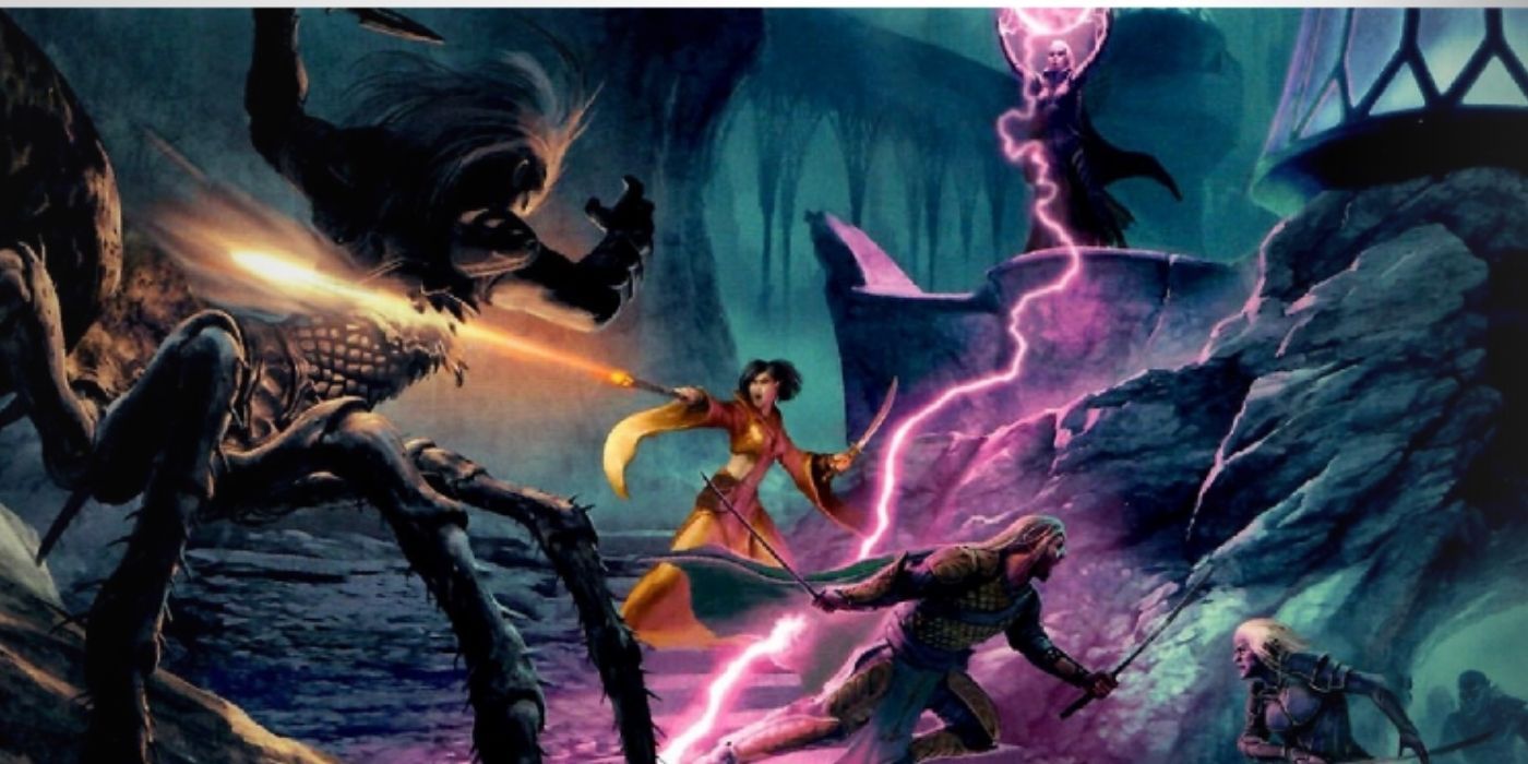 Dungeons and Dragons: Battle between Elves and Lolth