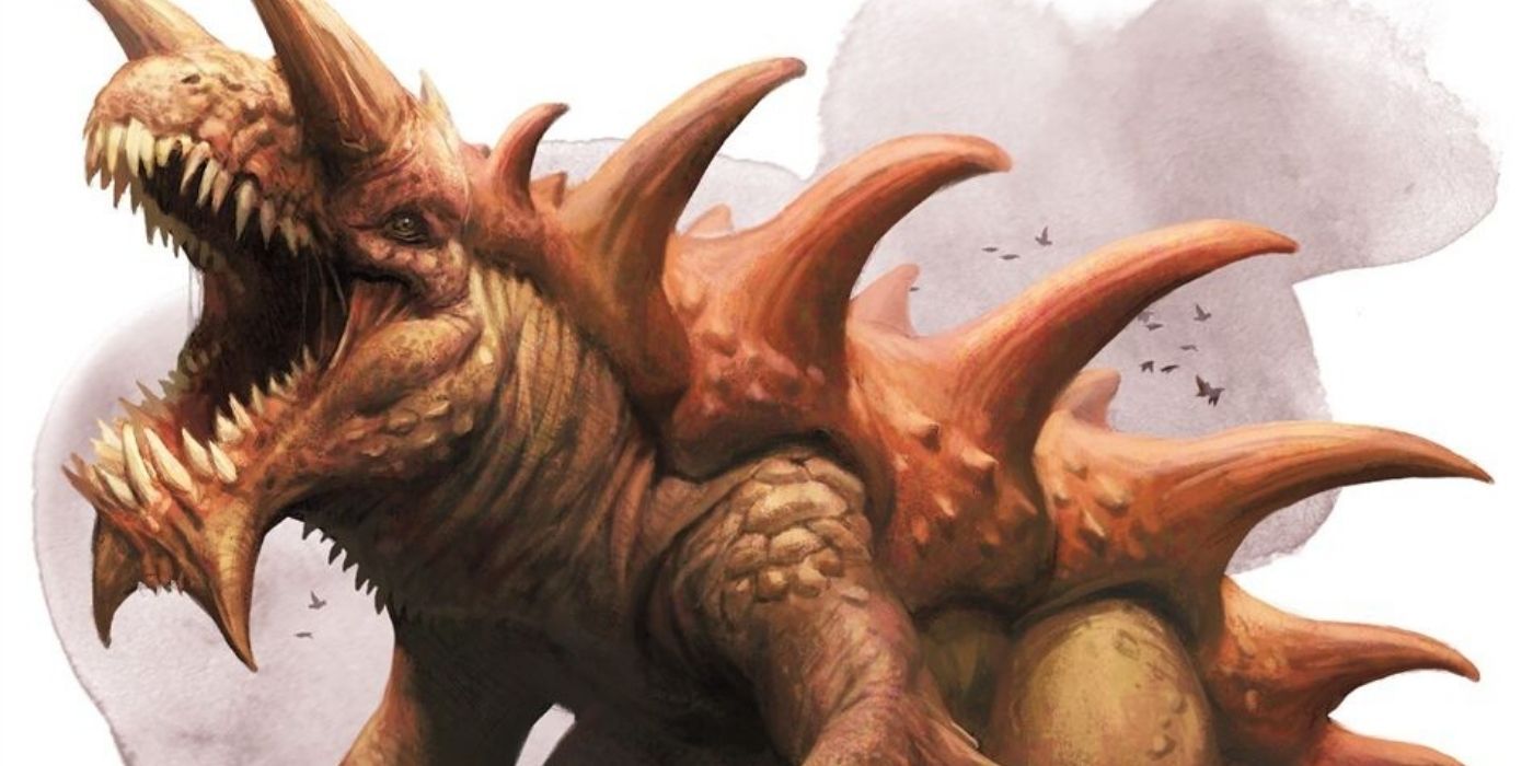 Dungeons and Dragons Tarrasque Monster