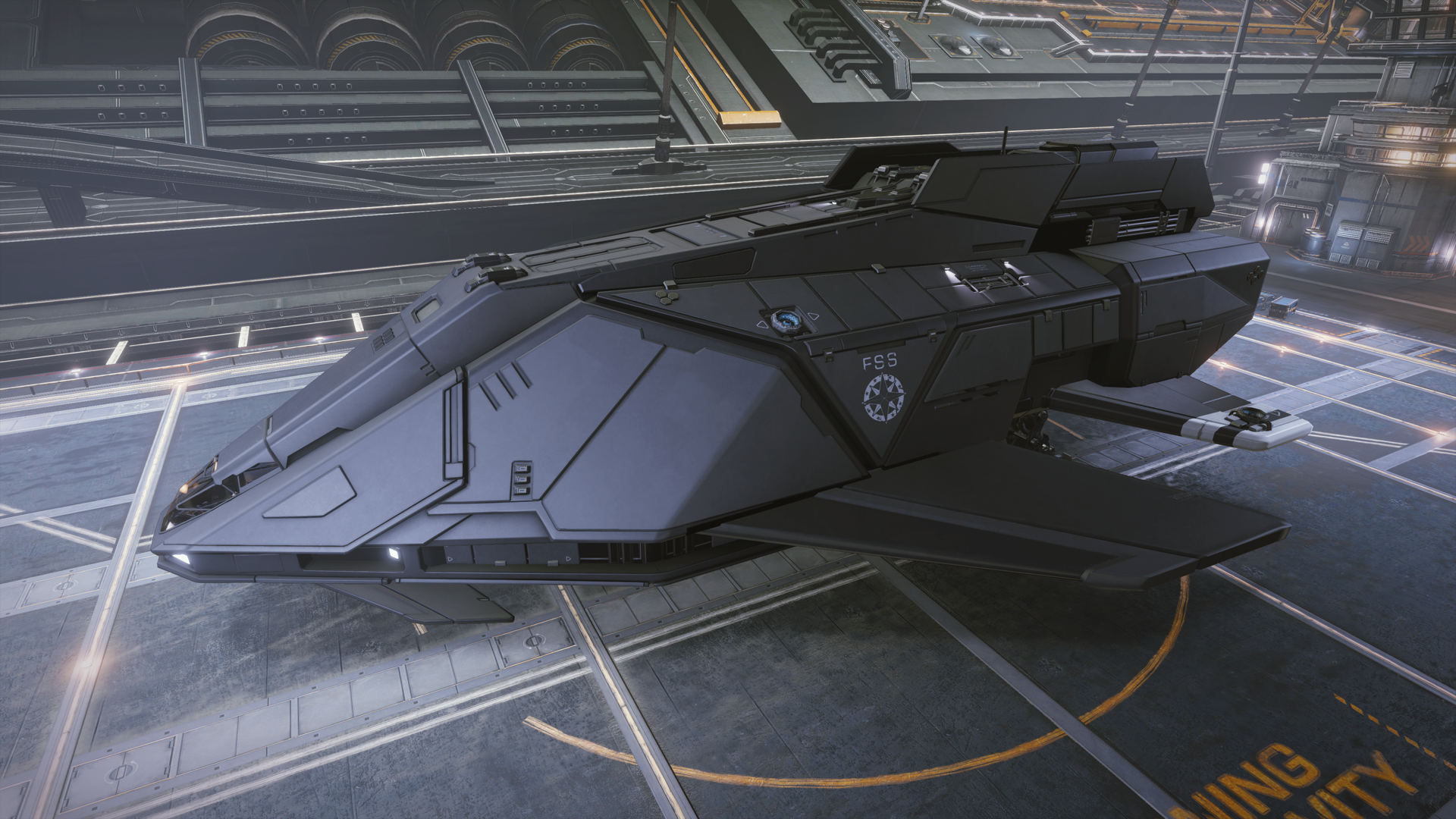 Federal Assault Ship (FAS) from elite dangerous