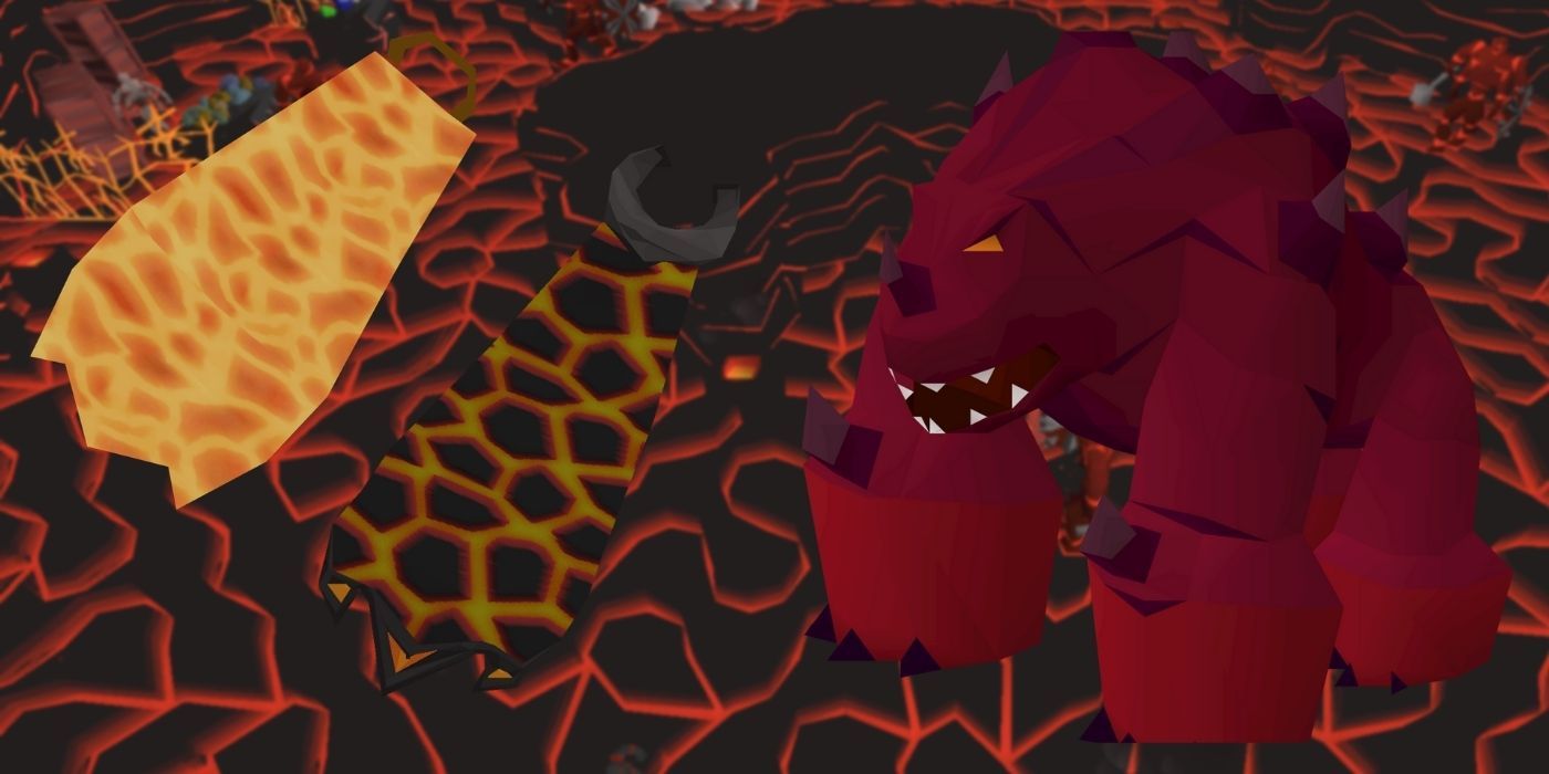 Fire Cape Infernal Cape and Jad