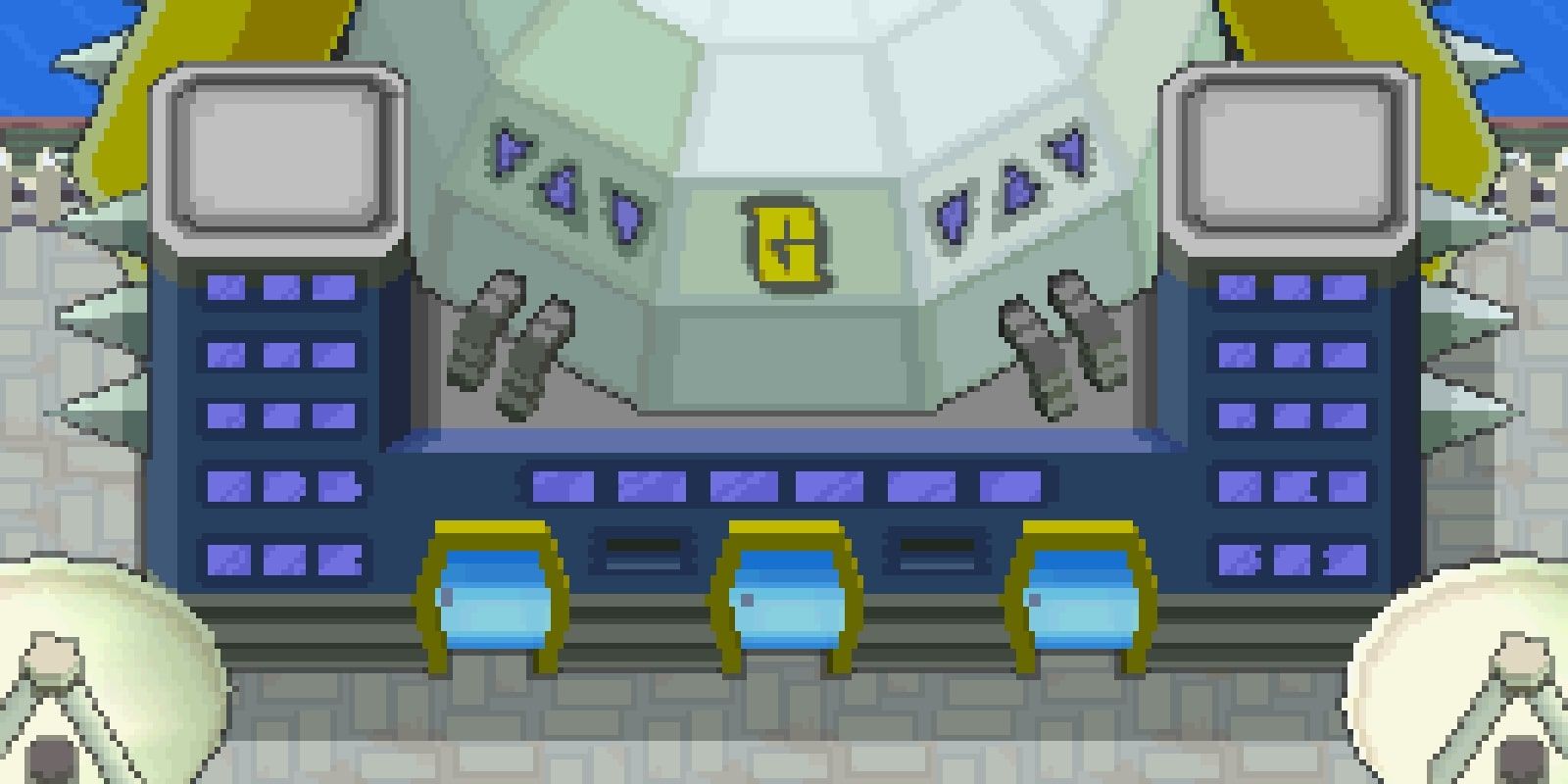 The Team Galactic HQ as it appears in Pokemon Platinum