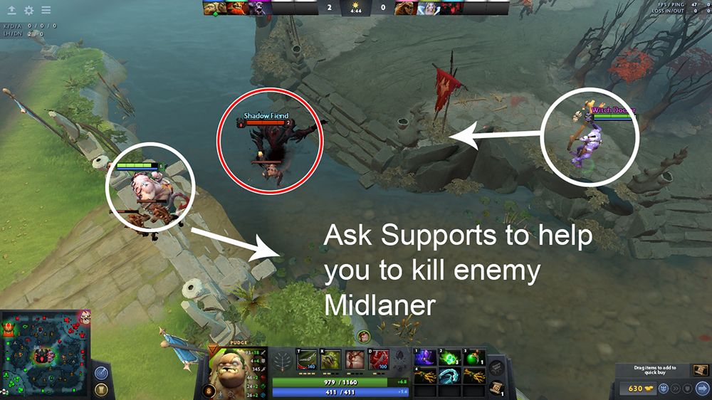 Ganking Midlane