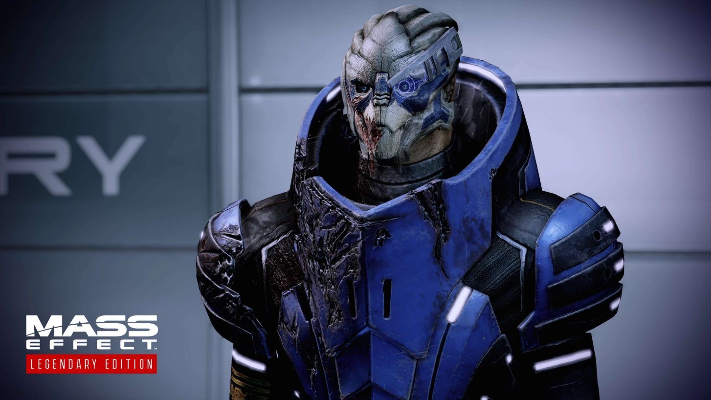 Garrus updates in the Mass Effect remaster
