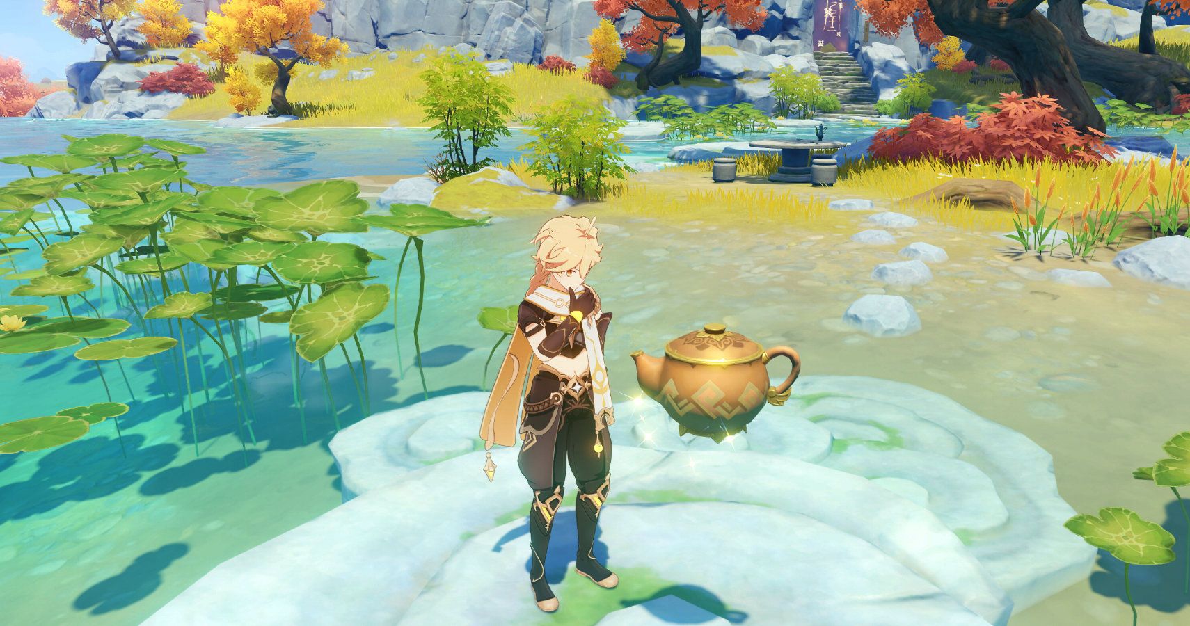 Aether and the serenitea pot