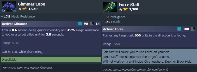 dota shadow blade and glimmer cape