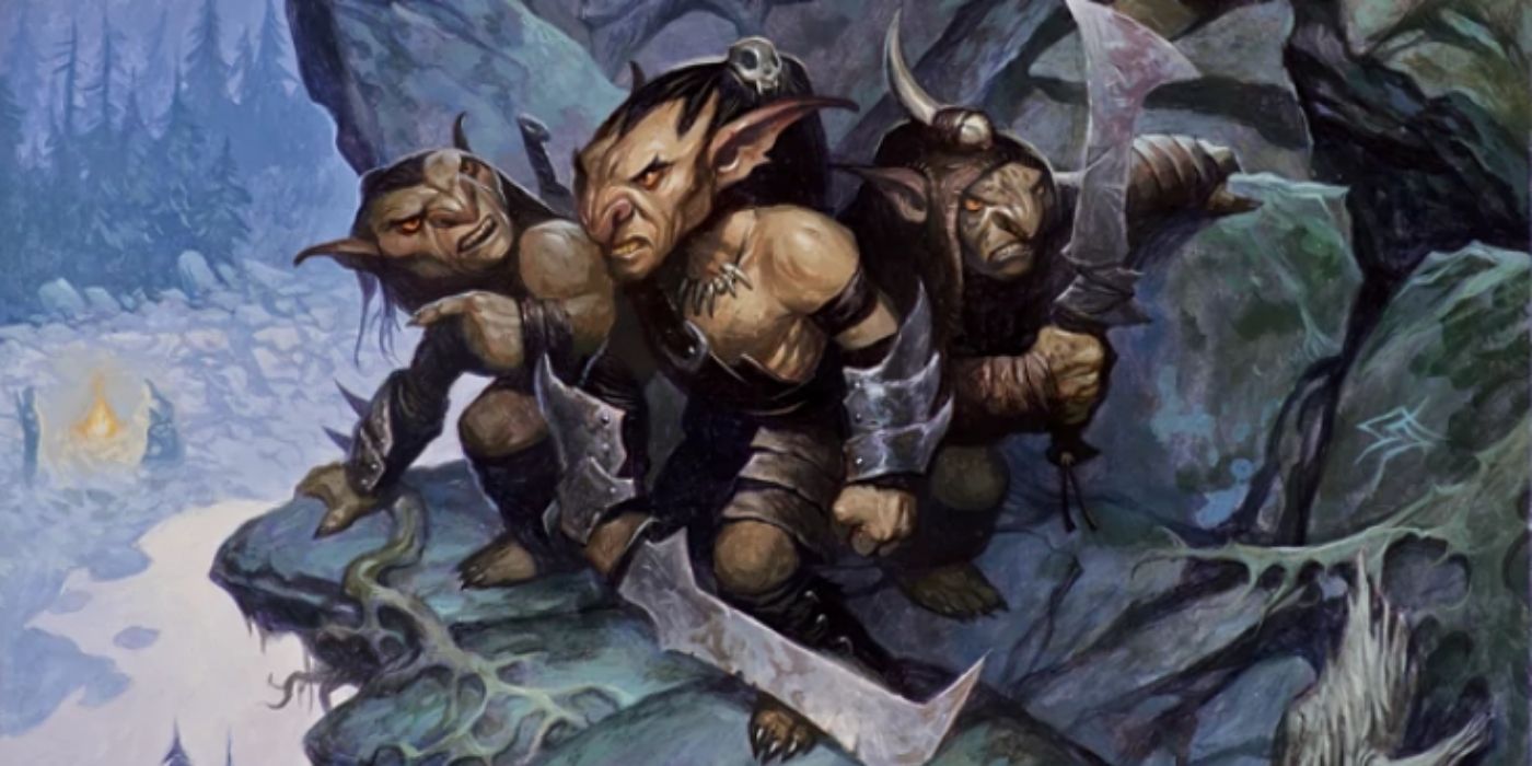 Goblins scaling a mountain via www.dungeonsolvers.com