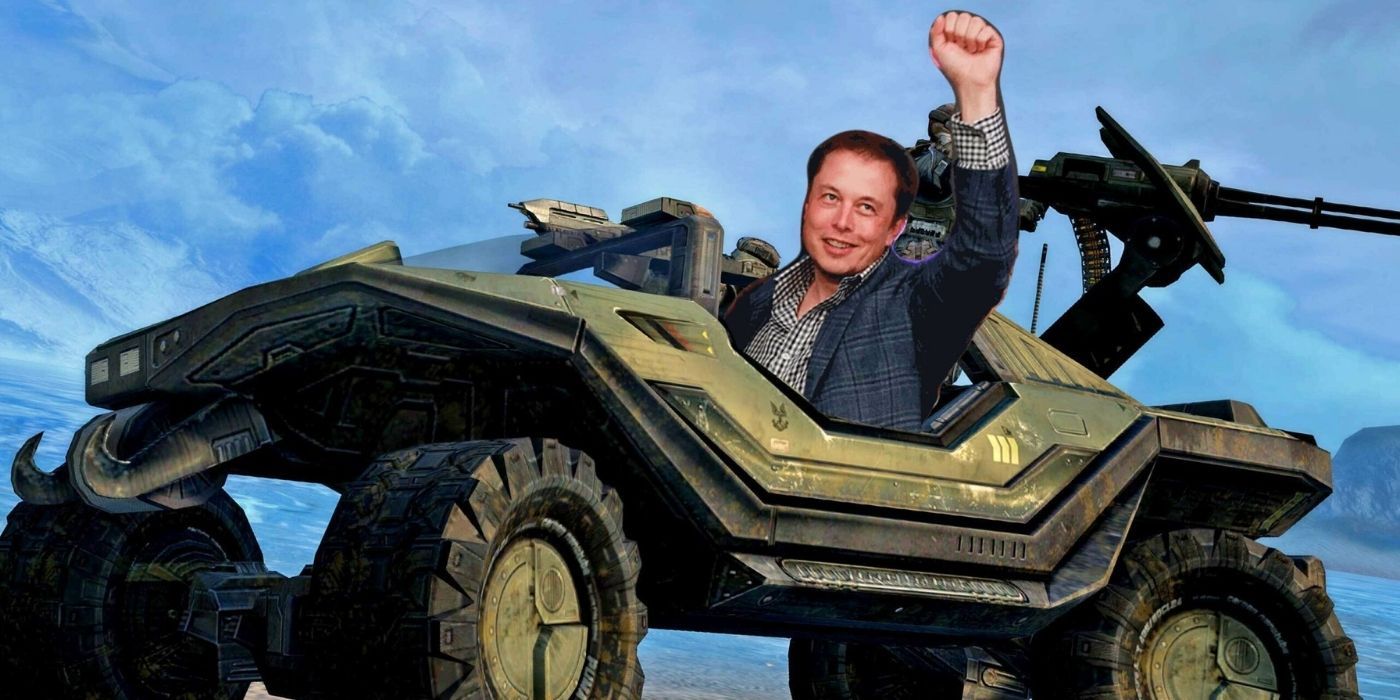 Halo Warthog Elon Musk
