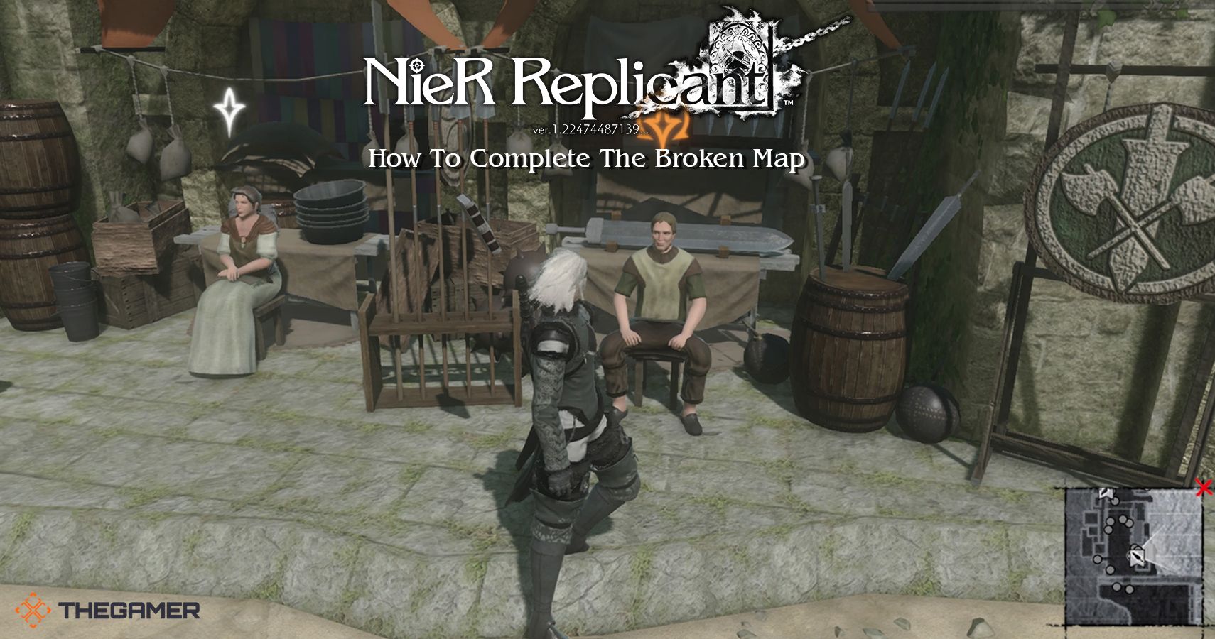 Nier Replicant: The Damaged Map Guide