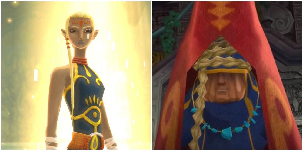 a split image showing young impa and old impa