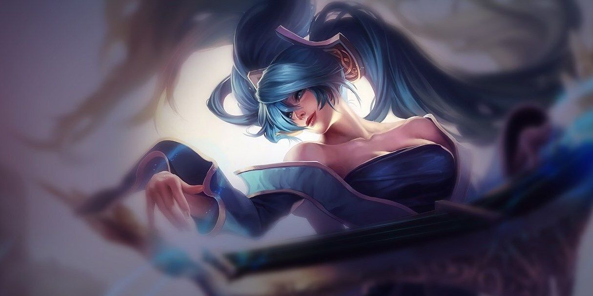 Sona and her instrument