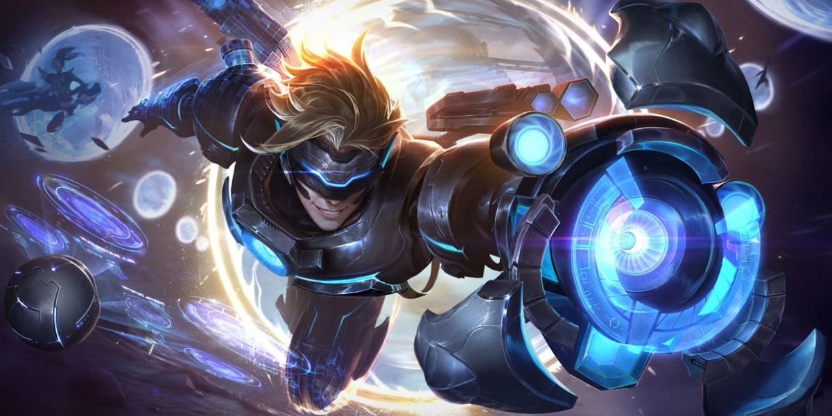 Splash art from League of Legends for Pulsefire Ezreal