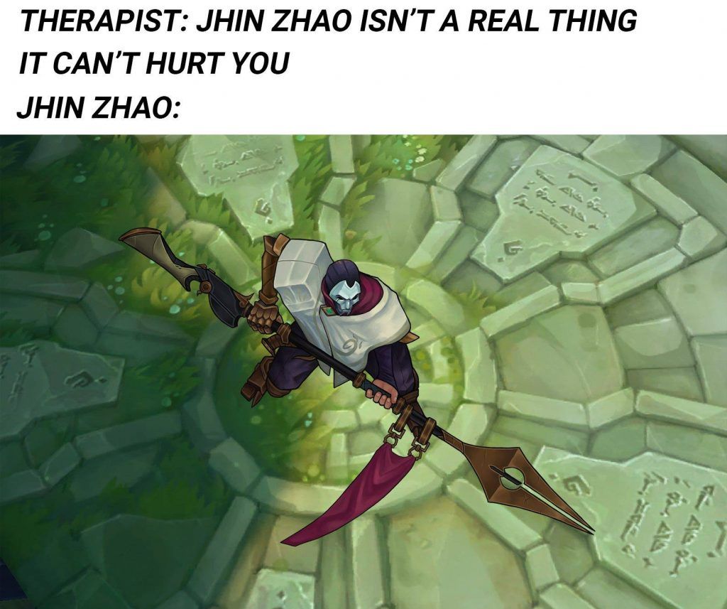 Absolute terror of Jin Zhao in League of Legends