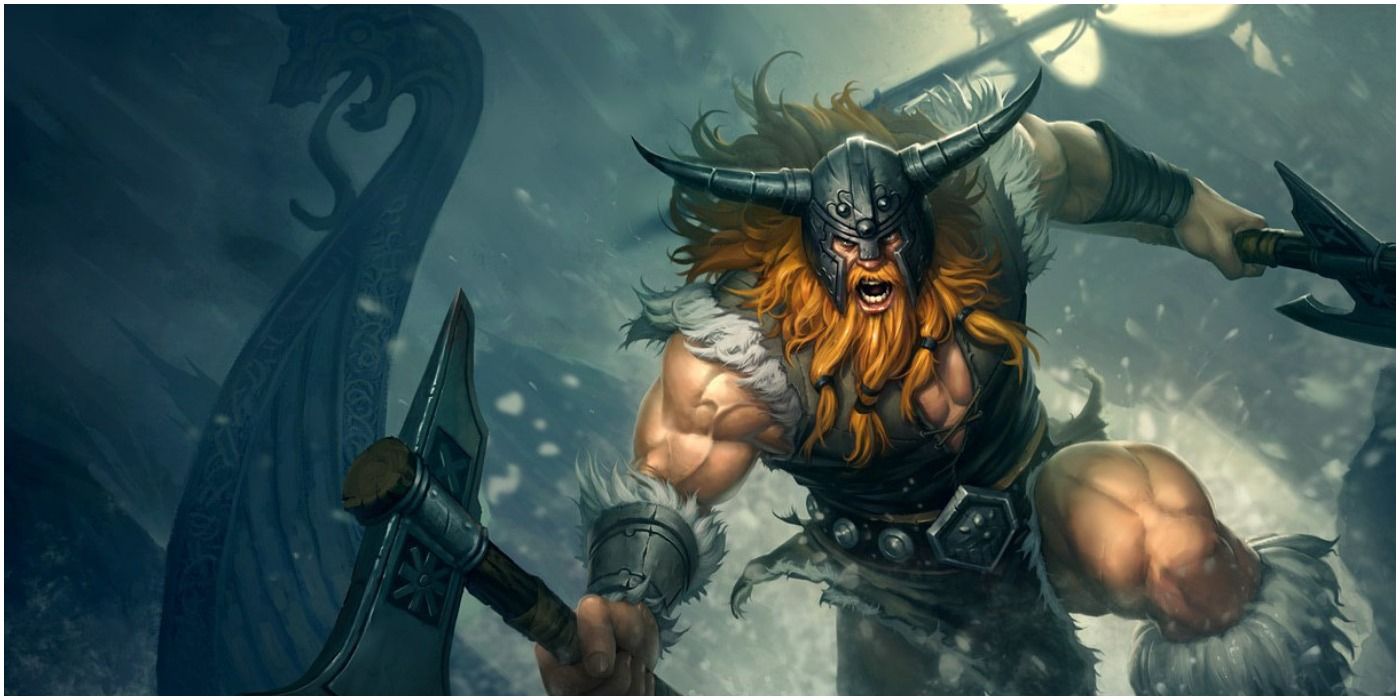 League of Legends - Olaf wields his double axes