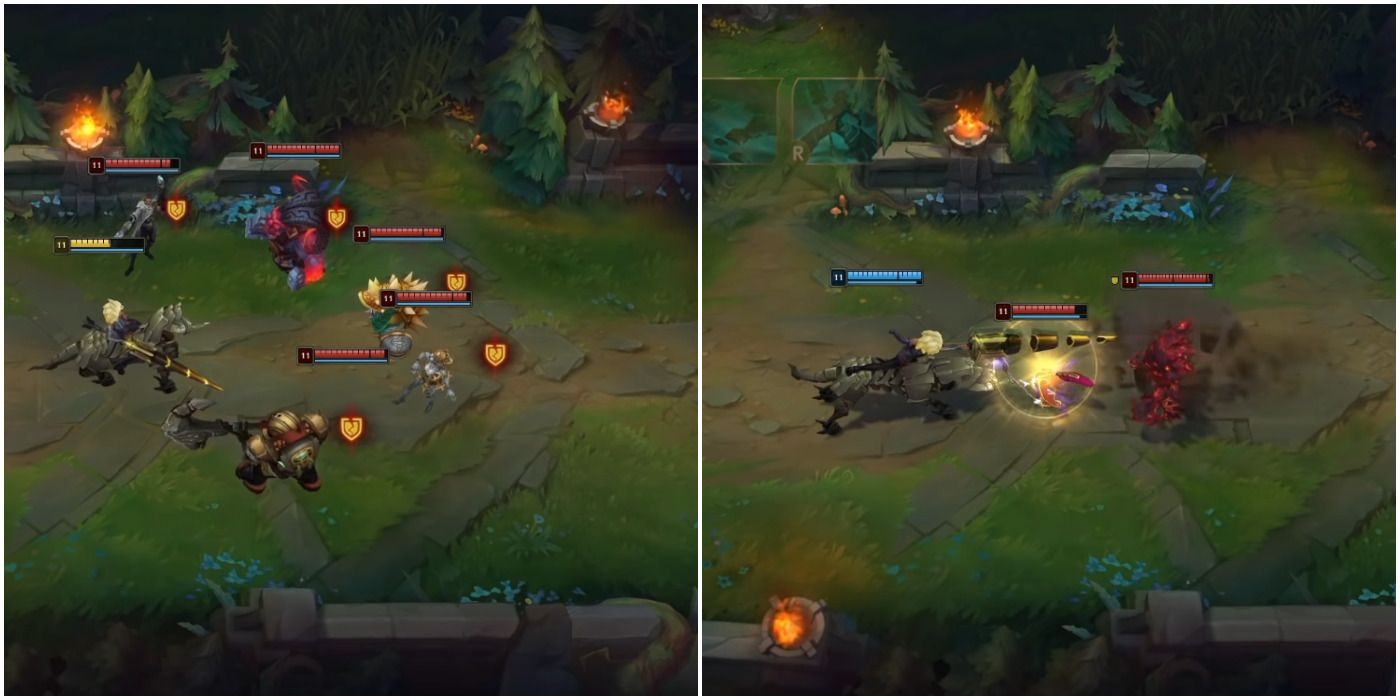 League of Legends Rell Passive and Shield Break