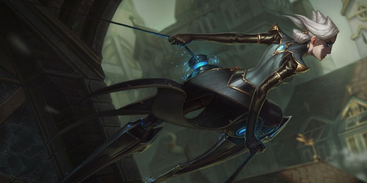 Camille in their League of Legends Splash Art