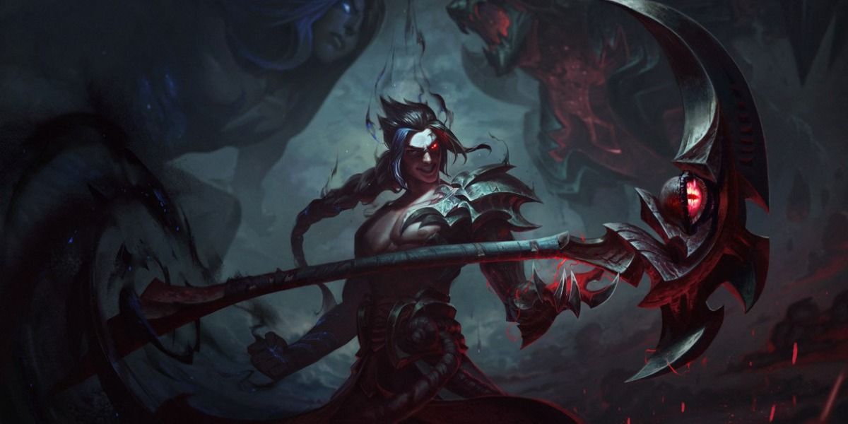 Kayn in their League of Legends Splash Art