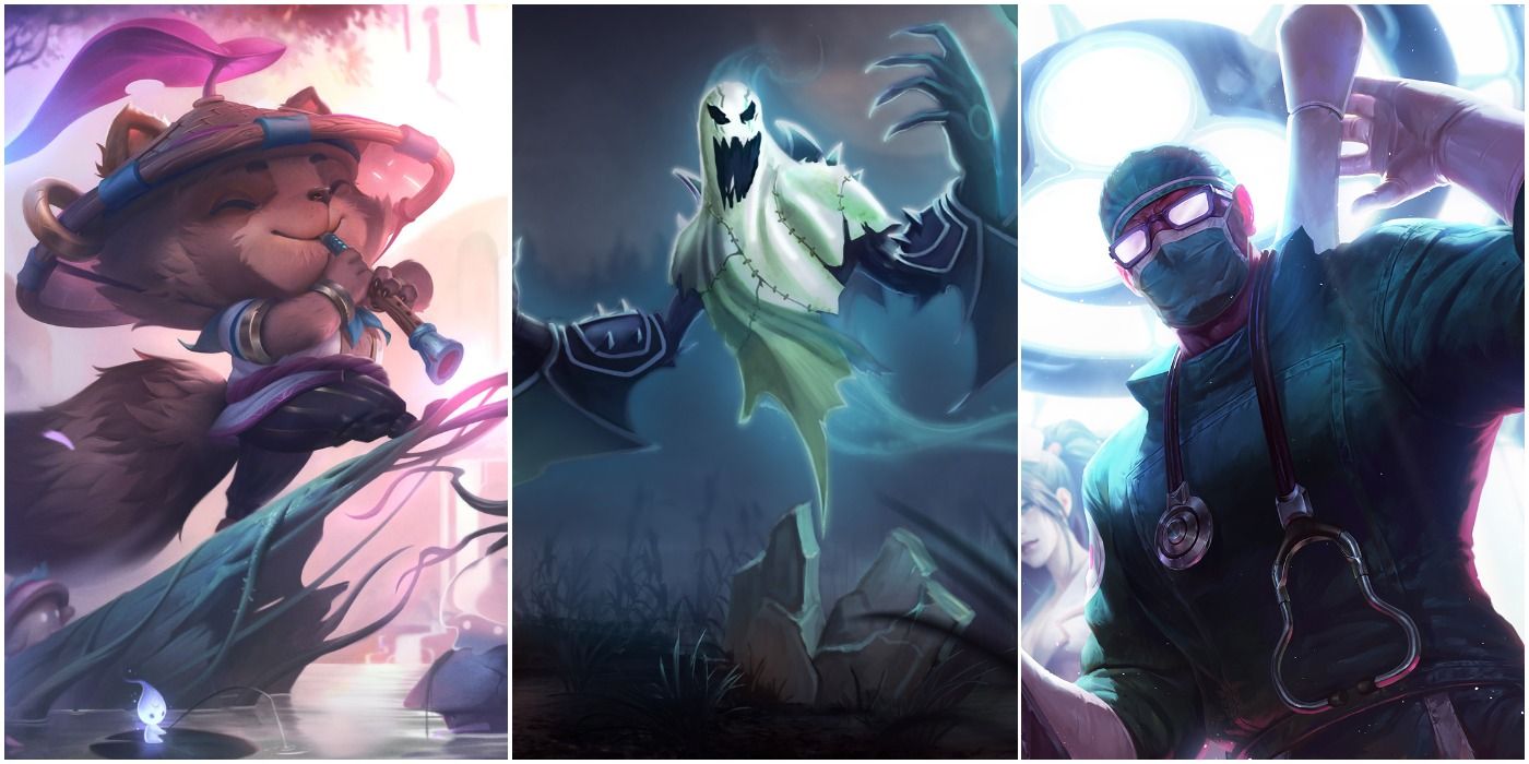 League of Legends Anima Squad skins ranked from worst to best