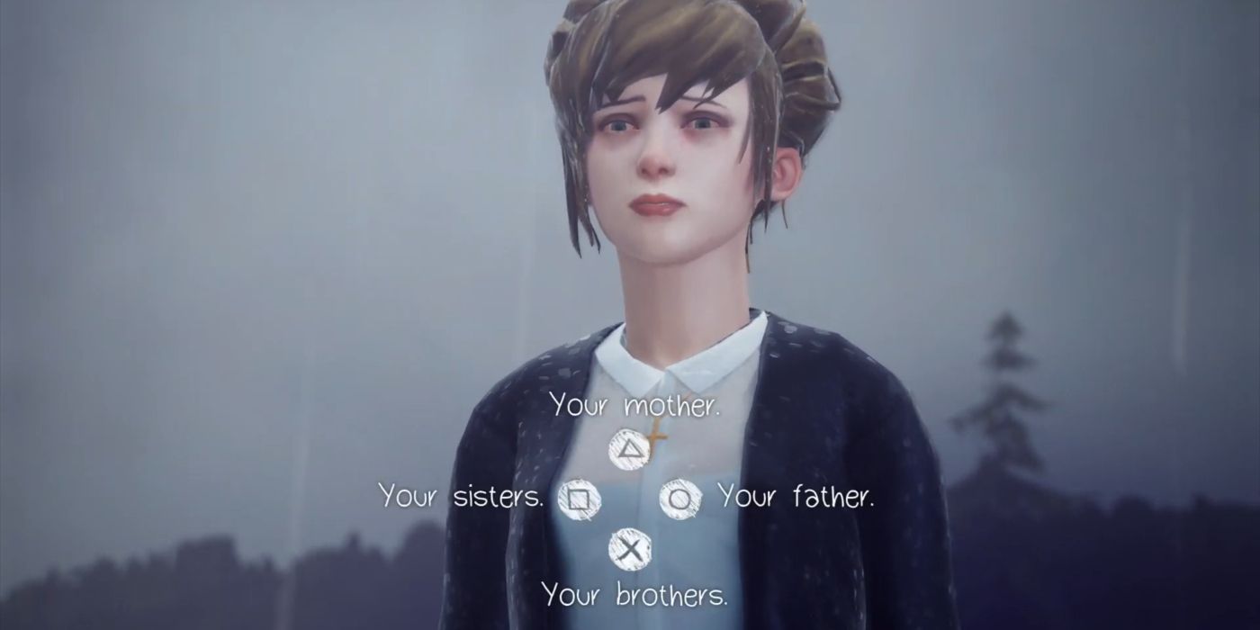 Life Is Strange Screenshot Of Kate Marsh Dialog About Family