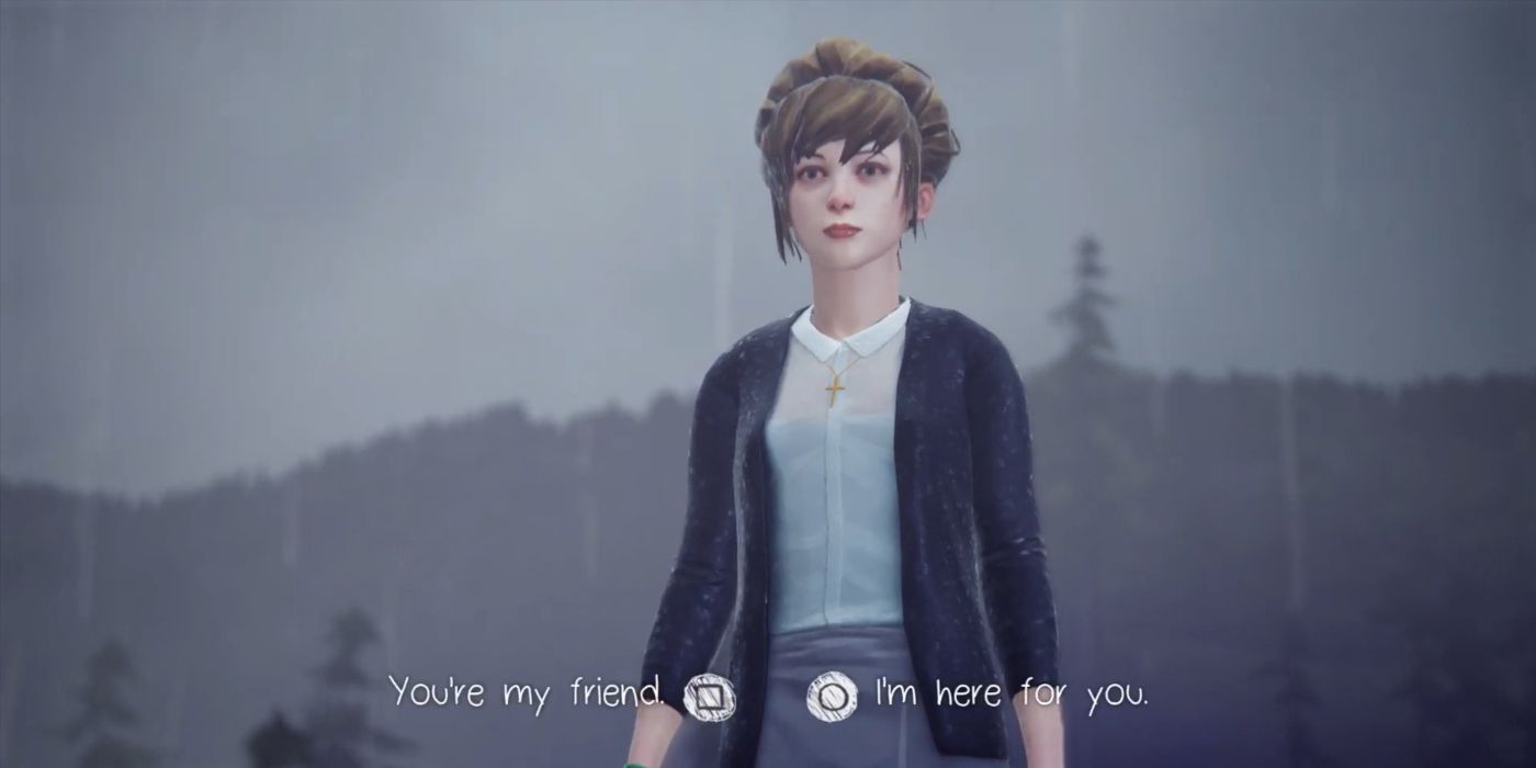 Life Is Strange Screenshot Of Kate Marsh Friend Dialog Options
