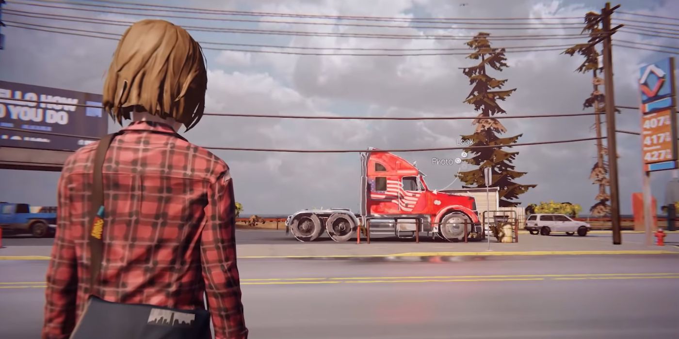 Life Is Strange Screenshot Of Red Truck
