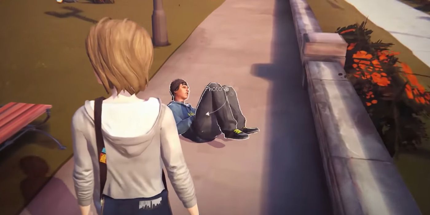 Life Is Strange Screenshot Of Trevor Skateboard Fail