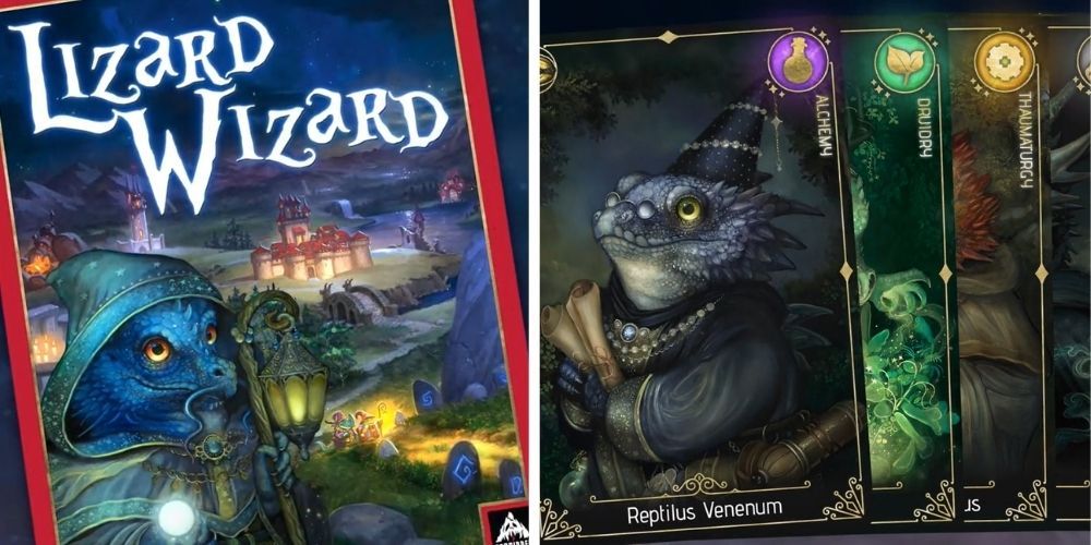 The Boardgame Lizard Wizard