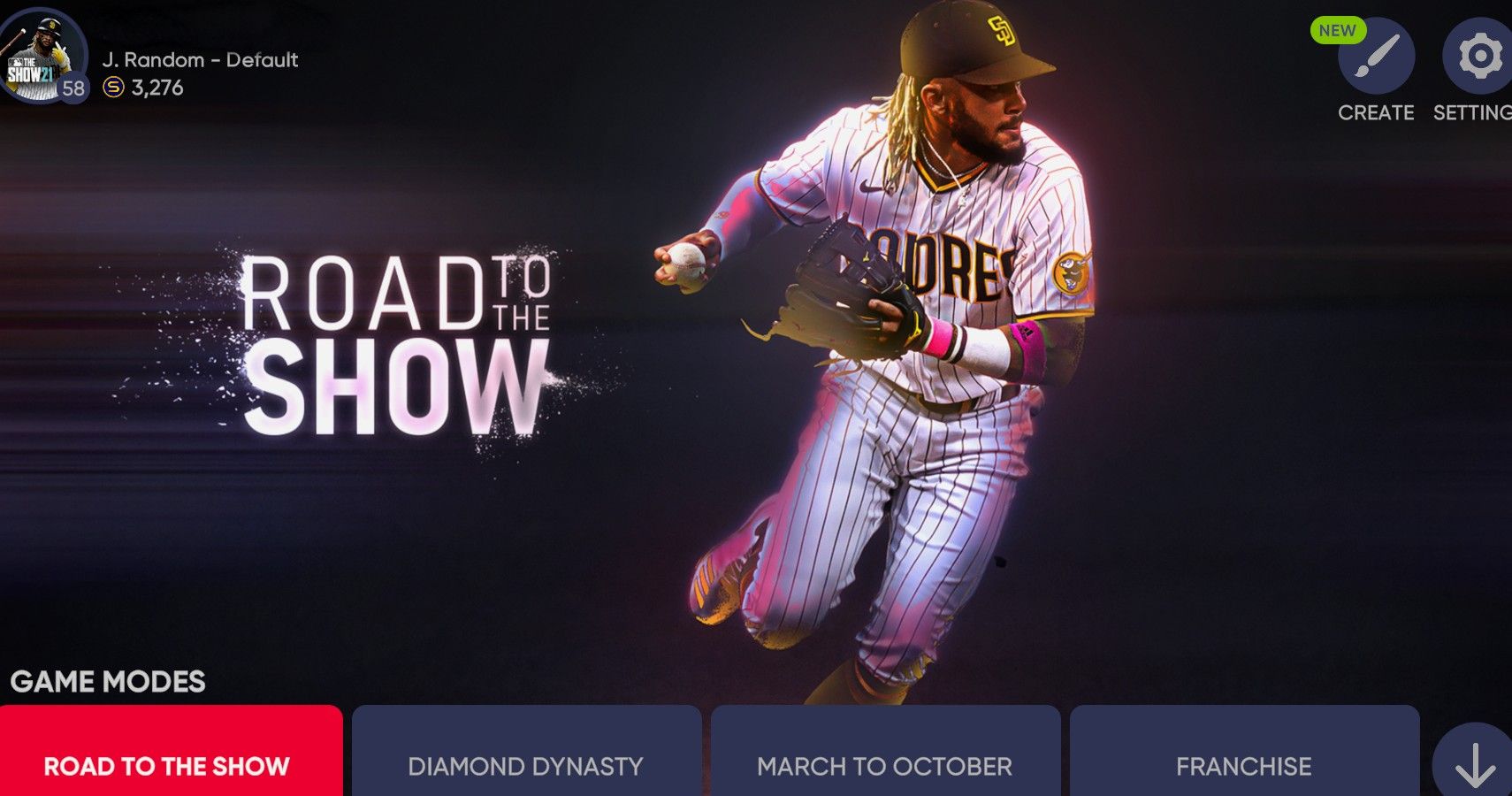 MLB The Show 21 Road To The Show