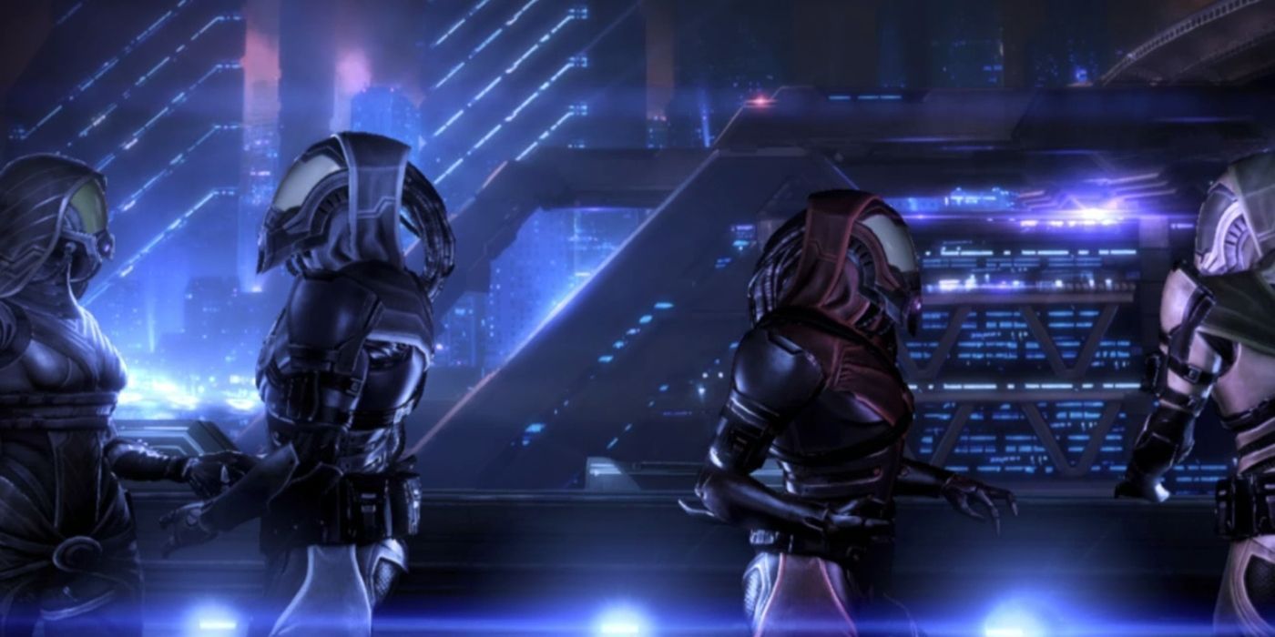 Mass Effect 3 Destroy or Control Ending Quarians