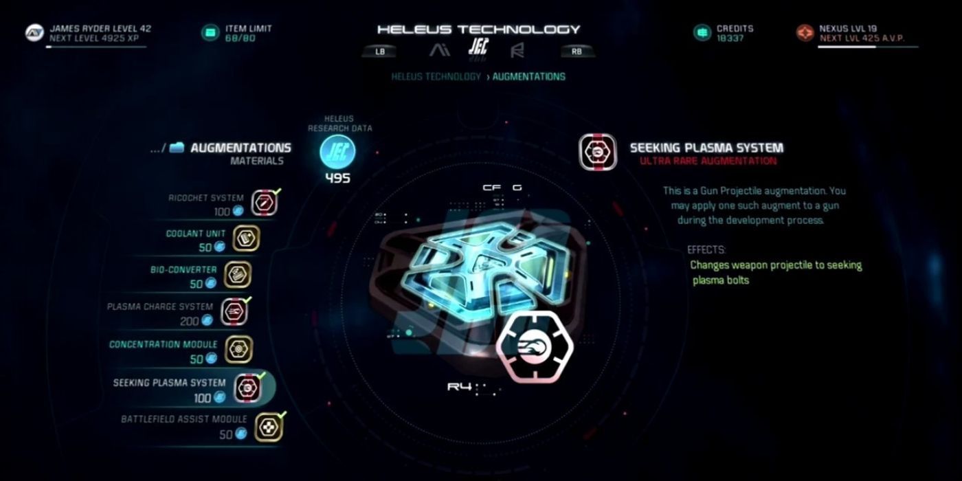 Mass Effect Andromeda Everything You Need To Know About Augmentations
