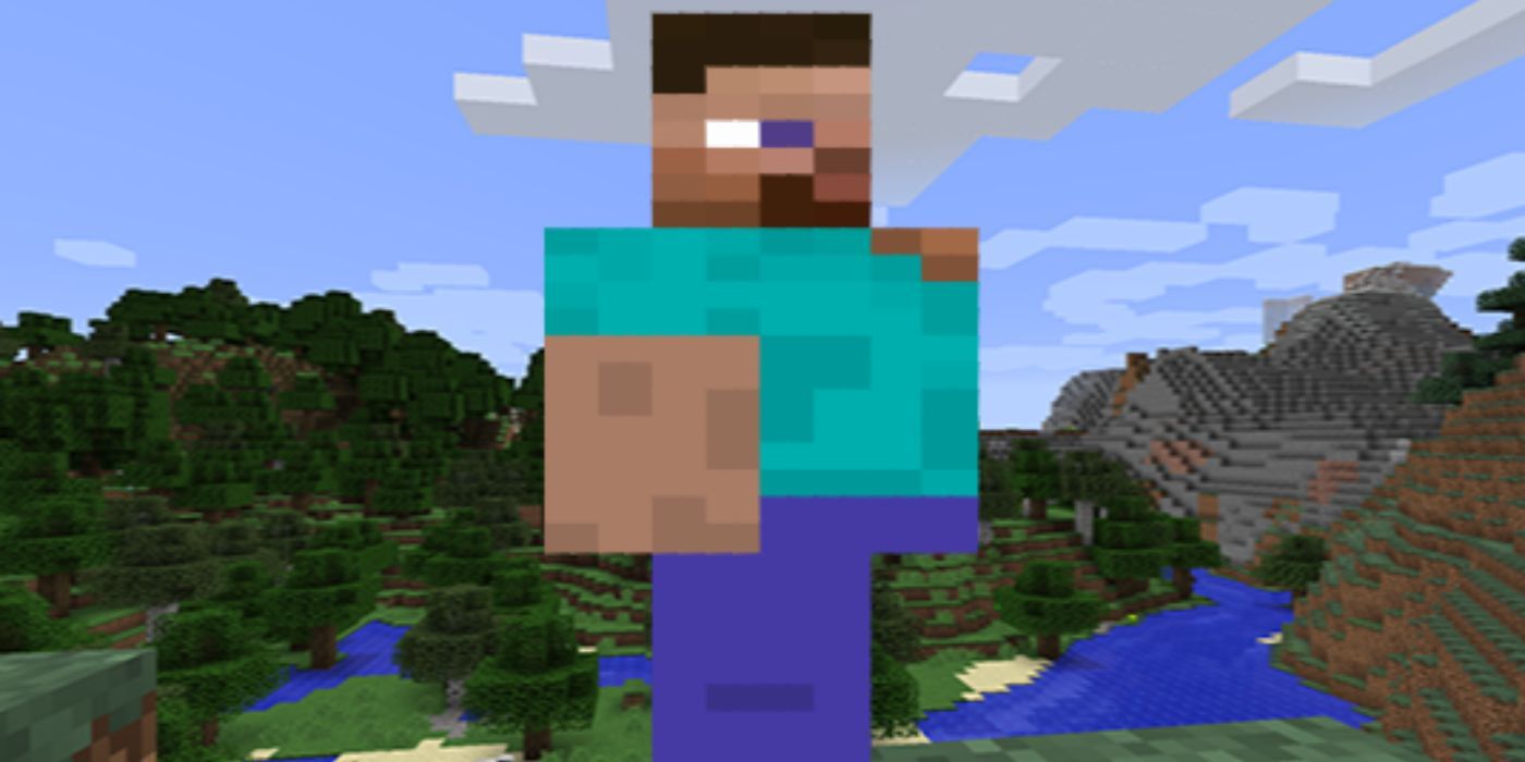 Minecraft Cursed Steve Skin