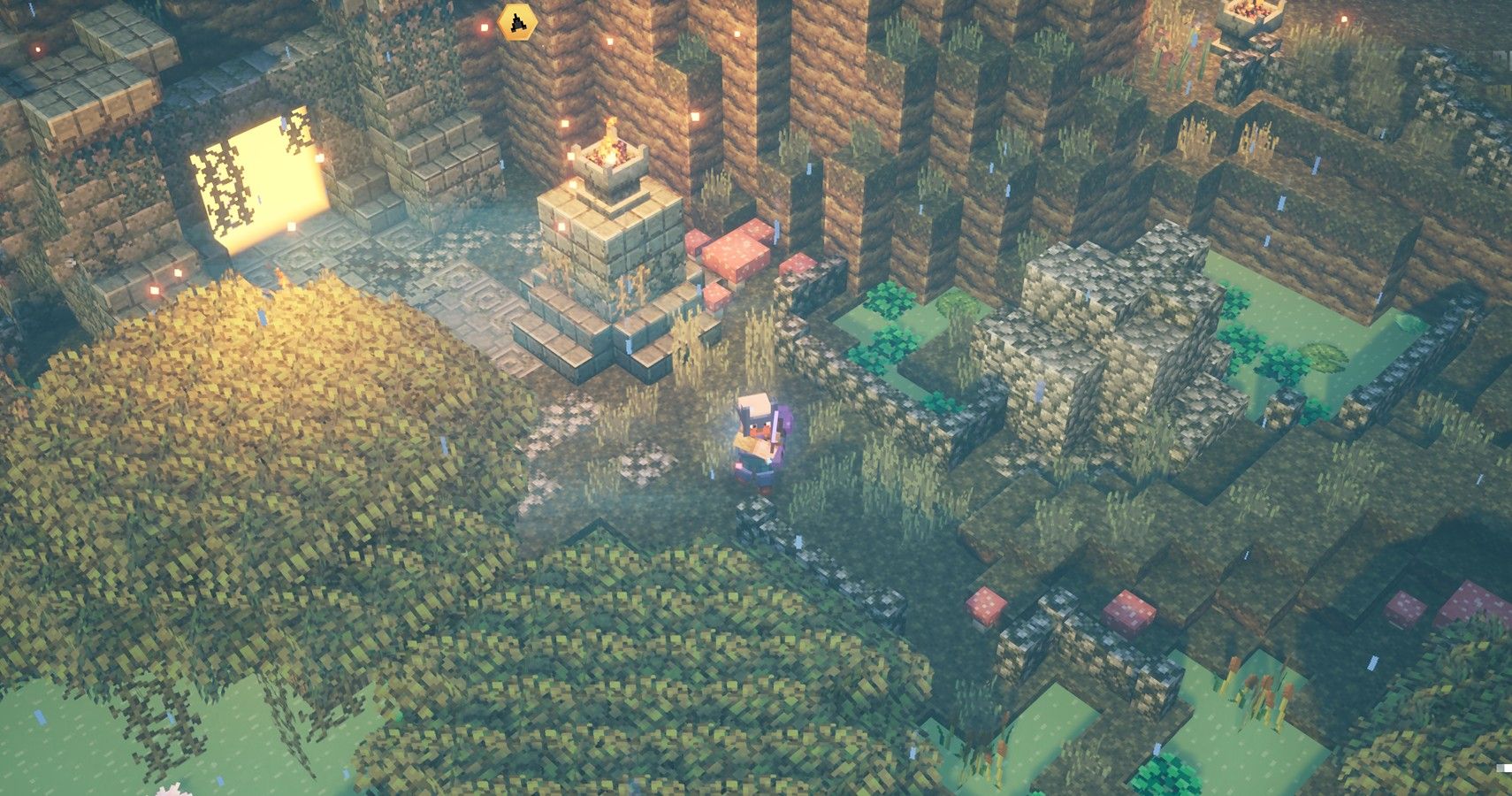 Minecraft Dungeons Soggy Swamp Hidden Location Unlock Soggy Cave