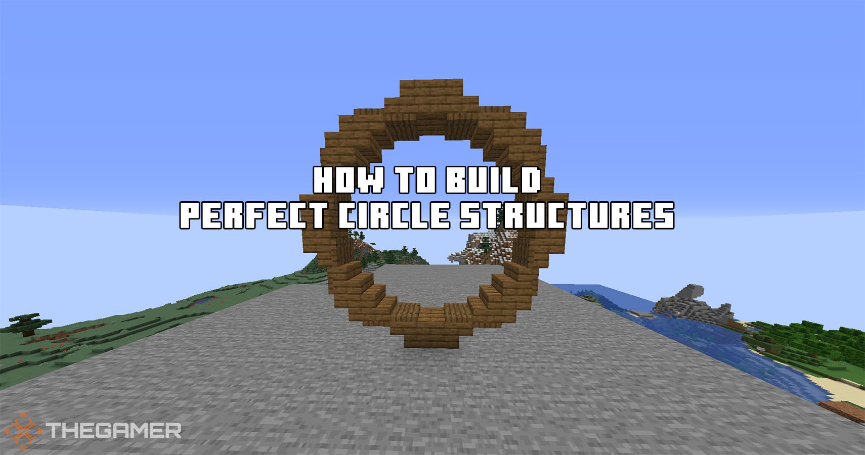 Minecraft How To Build Perfect Circle Structures